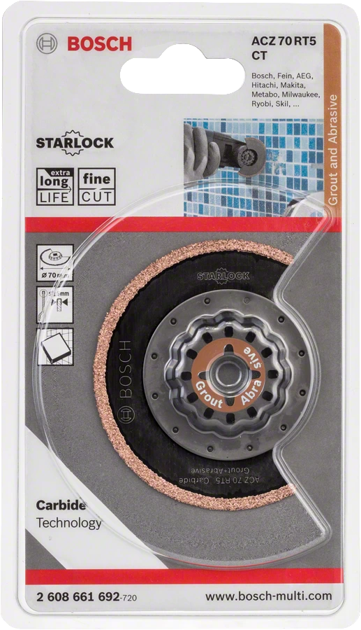 Bosch Professional | Blade ACZ 70 RT5 for Multi-Tools-Toolcraft