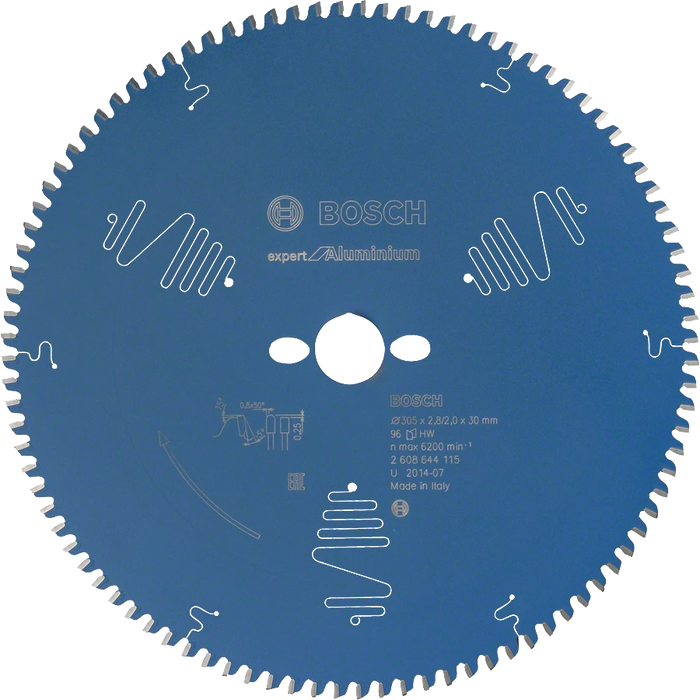 Bosch Professional | Circular Saw Blade 305X30mm 96T Expert for Aluminium