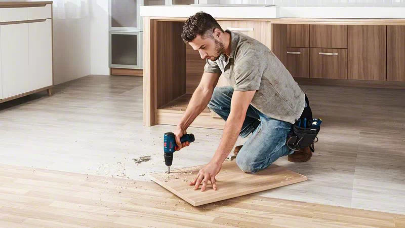 Bosch Professional | Cordless Drill GSB 120-LI, 2 x 12V 2,0Ah Batteries & Charger - Toolcraft