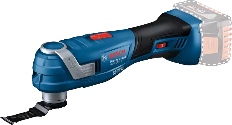 Bosch Professional | Cordless Multi-Cutter GOP 185-LI-Toolcraft