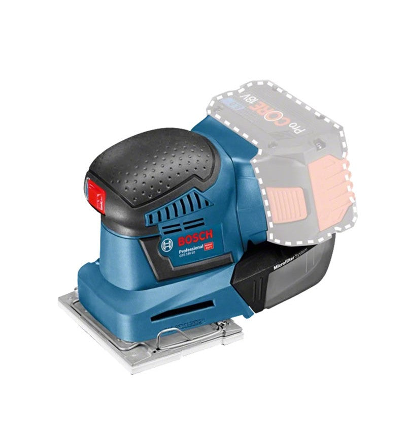 Bosch Professional | Cordless Orbital Sander GSS 18V-10 (Battery Excluded)-Toolcraft