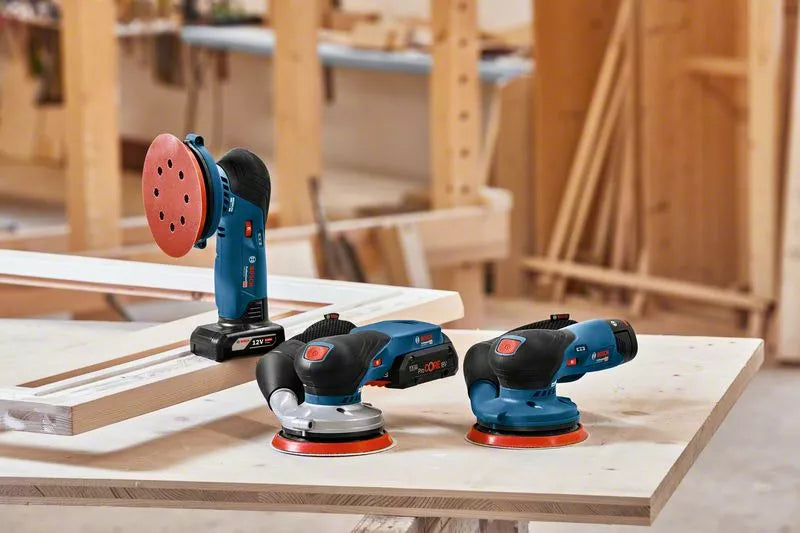 Bosch Professional Cordless Random Orbital Sander GEX 12V 125 Batte BPM Toolcraft