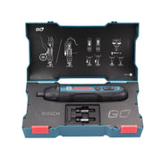 Bosch Professional | Cordless Screwdriver Go II Kit Push Start - includes USB charge cable+ 2 x Bits - Toolcraft