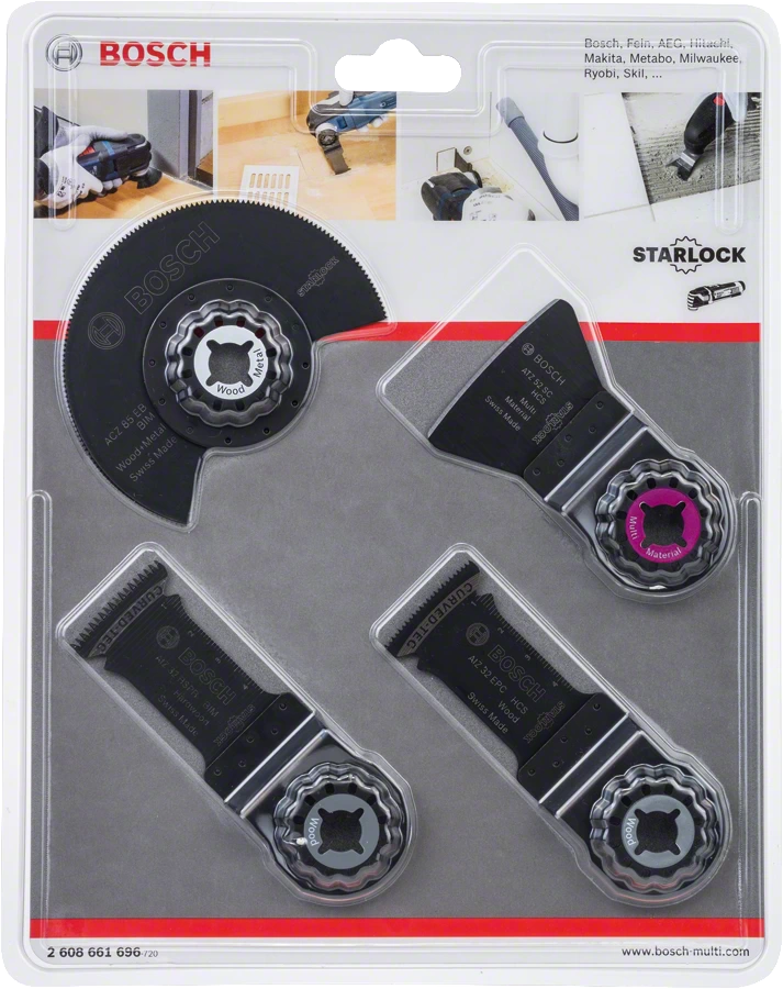 Bosch Professional | Floor & Installation Set for Multi-Tools 4Pc-Toolcraft