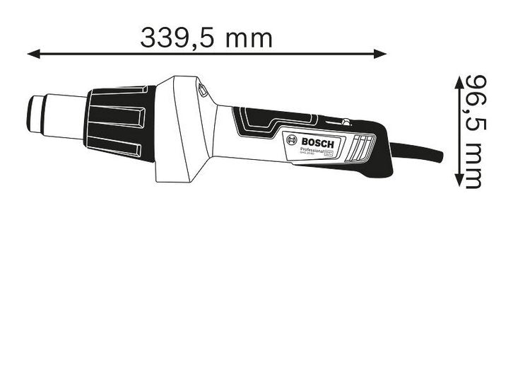 Bosch Professional | Heat Gun Universal GHG 20-60 - Toolcraft