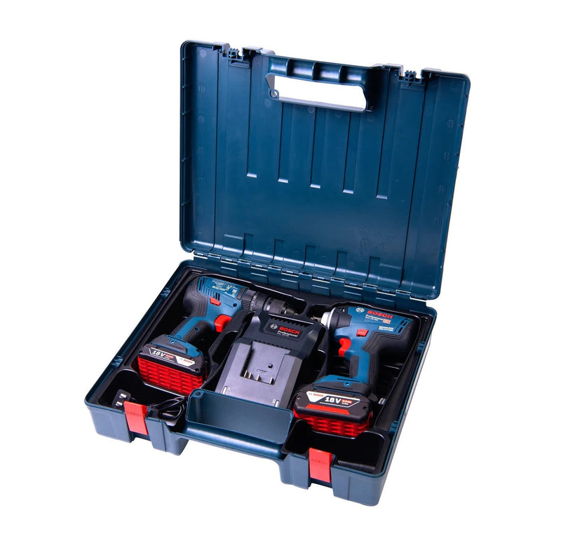 Bosch Professional | Impact Wrench GDS 18V-400 + GSB 18V-50 Cordless Drill COMBO-Toolcraft