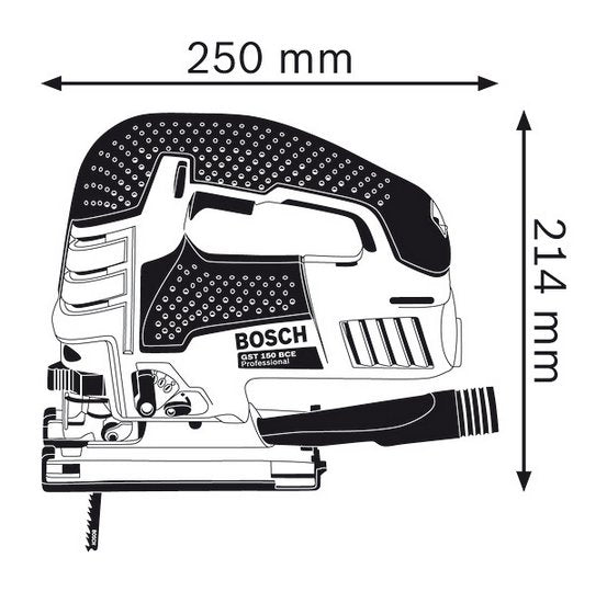 Bosch Professional | Jigsaw GST 150 BCE - Toolcraft