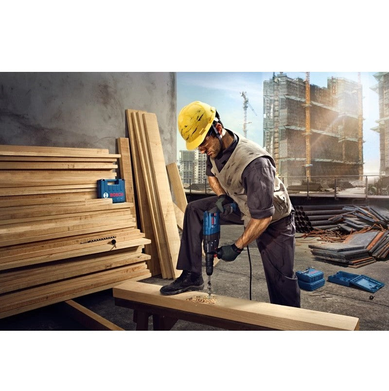Bosch Professional | Rotary Hammer Drill GBH 2-24 DFR with Additional Keyless Chuck - Toolcraft