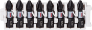 Bosch Professional | Screwdriver Bit Pack PZ2 Pick & Click Impact Control 8Pc-Toolcraft
