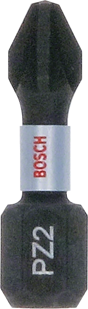 Bosch Professional | Screwdriver Bits PZ2 Impact Control 25mm 25Pc-Toolcraft