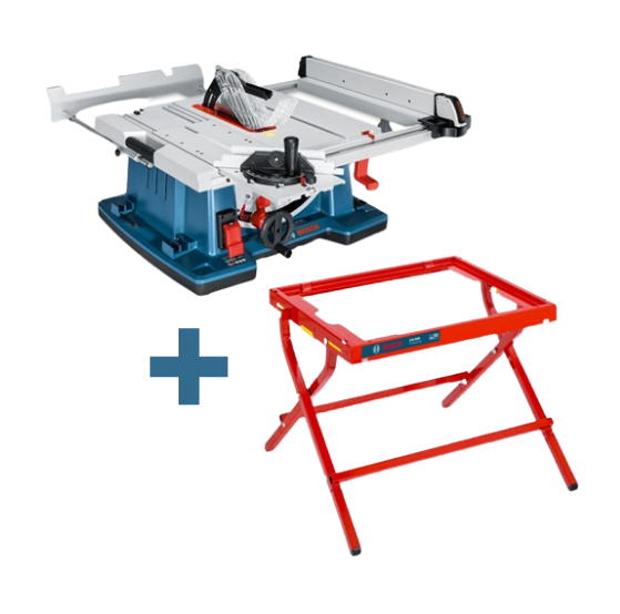 Bosch Professional | Table Saw GTS 10 XC (Incl. Stand) - BPM Toolcraft
