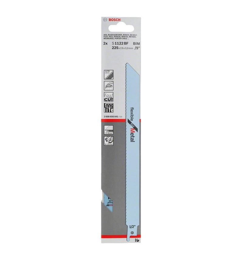 Bosch | Reciprocating Saw Blade S 1122 BF for Metal 2Pk - Toolcraft