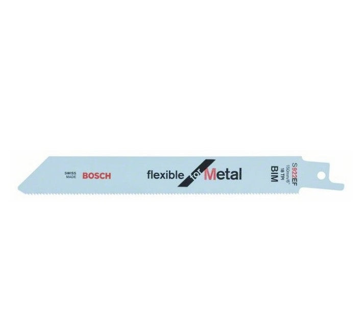Bosch | Reciprocating Saw Blade S 922 EF Flexible for Metal 2Pk - Toolcraft