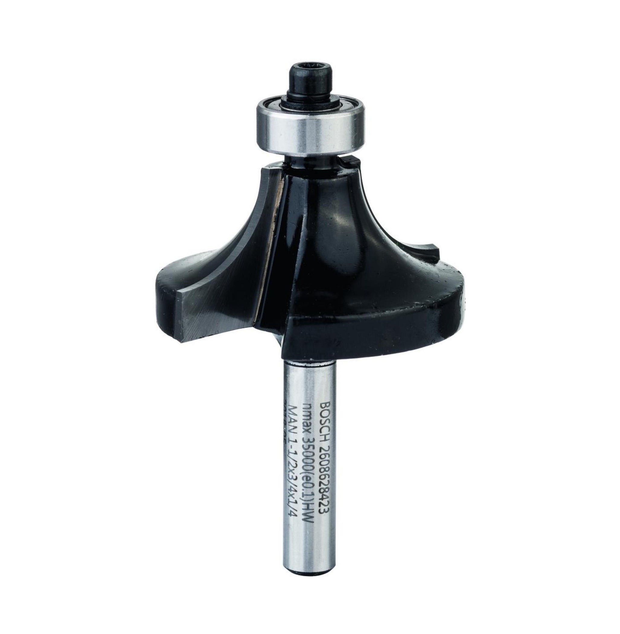 Bosch | Router Bit Rounded Over ¼
