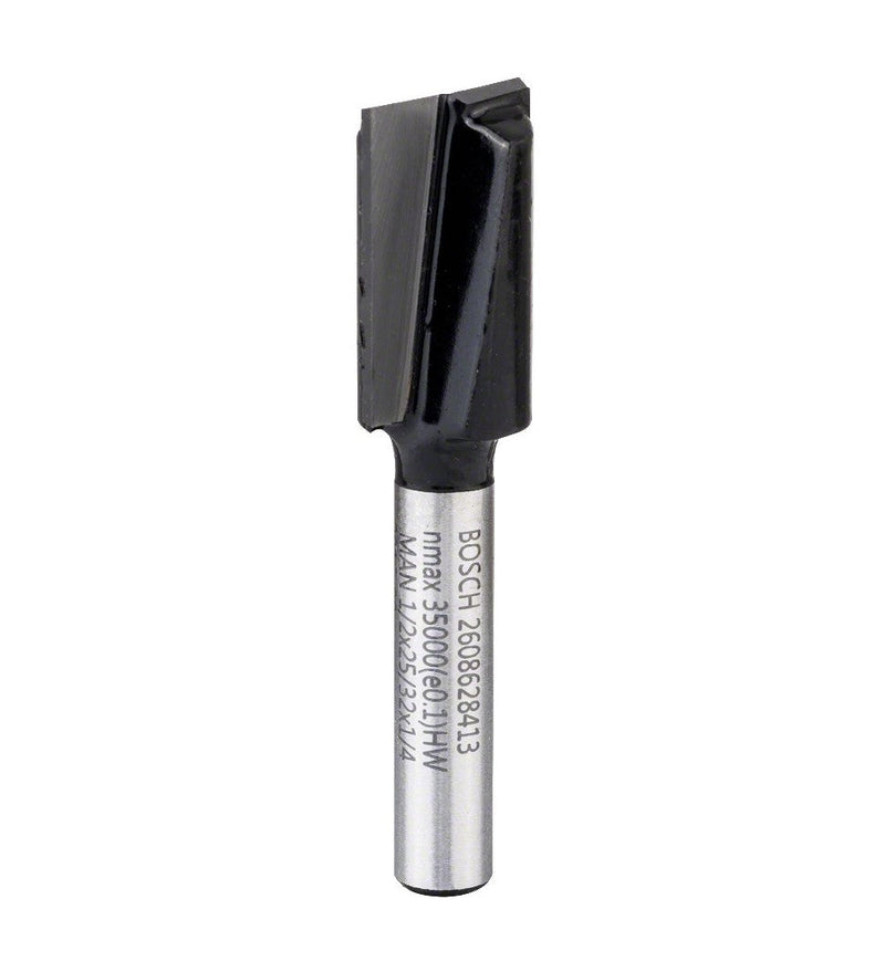 Bosch | Router Bit Straight ¼" 12,7 x 19,5 x 51mm Standard for Wood - Toolcraft