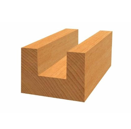 Bosch | Router Bit Straight ¼" 19 x 19,6 x 51mm Standard for Wood - Toolcraft