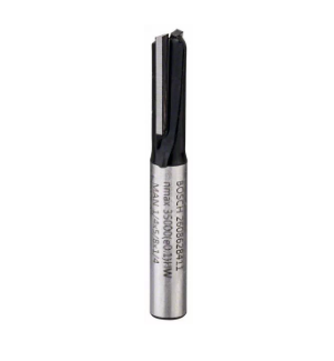 Bosch | Router Bit Straight ¼" 6,35 x 16 x 48mm Standard for Wood - Toolcraft