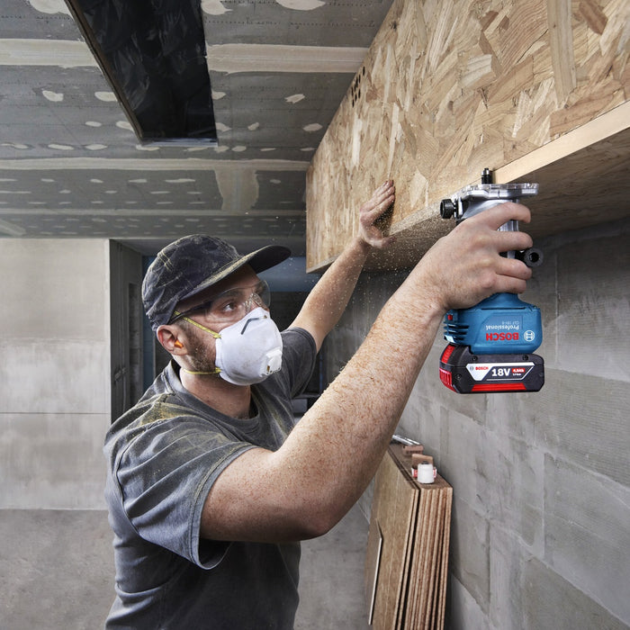 Bosch | Cordless Palm Router GLF 18v-8 (Battery Excluded)