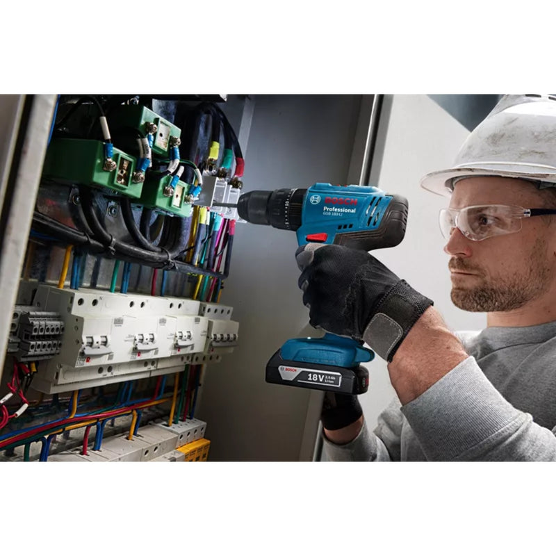 Bosch Professional | Cordless Impact Drill GSB 183 LI- 18V (Battery Excluded)-Toolcraft