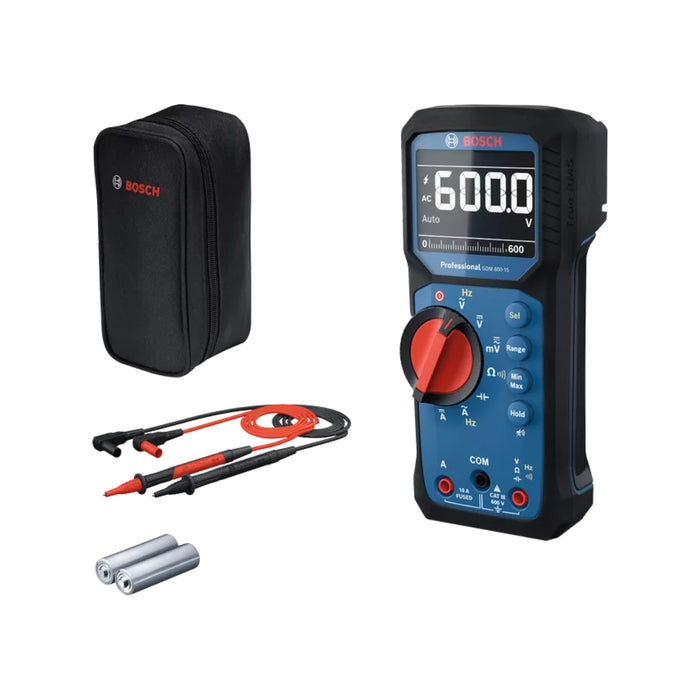 Bosch Professional | Digital Multimeter GDM 600-15 (600 Volt)
