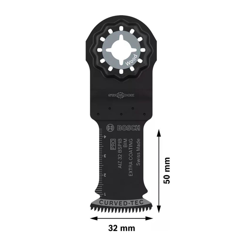 Bosch | PRO AIZ 32 BSPIB Blade for Multi-Tool 32 x 50 mm-Toolcraft
