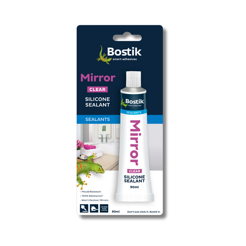 Bostik | Mirror Silicone Sealant 90ml-Toolcraft
