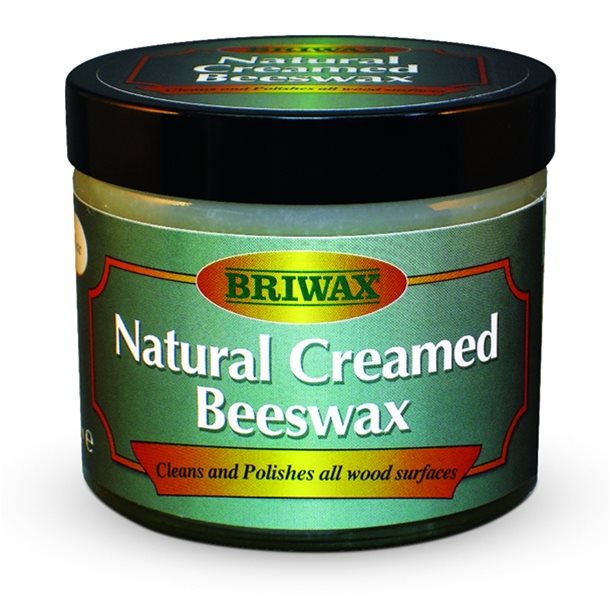 Briwax | Natural Creamed Beeswax, Clear 250ml - Toolcraft