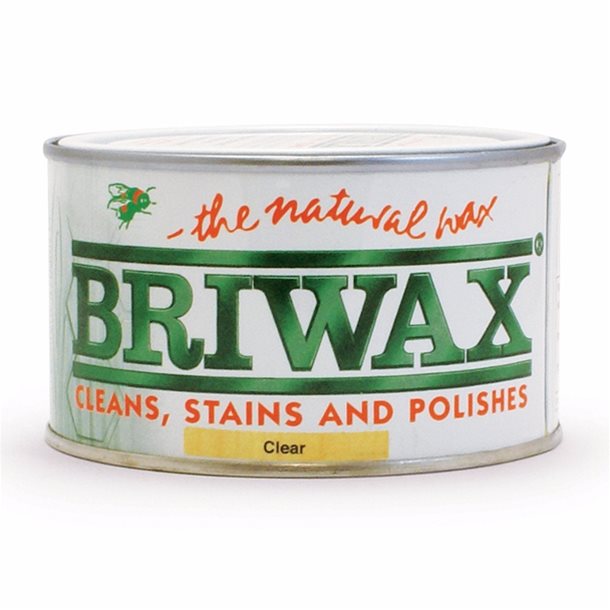 Briwax Natural Finishing Wax, Toluene Free, Clear (Top UK Seller) - Toolcraft