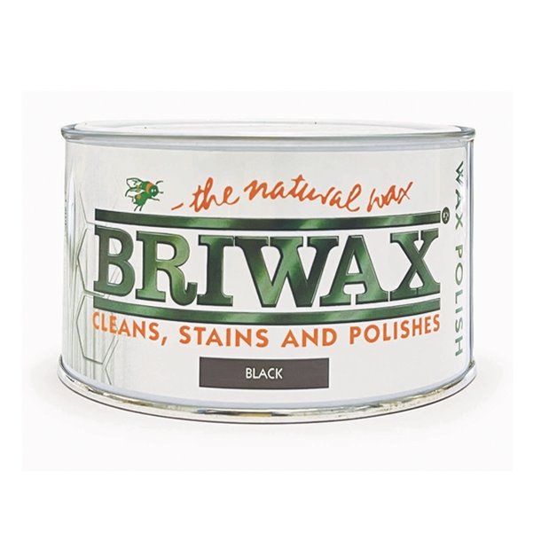 Briwax | Wax Polish Black 370g-Toolcraft