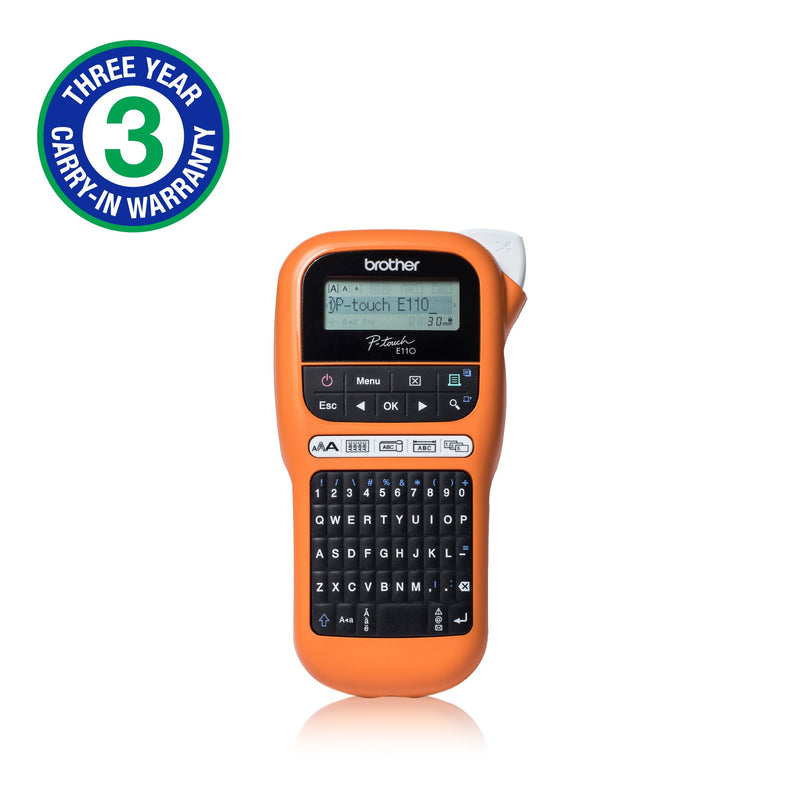 Brother | P-Touch E110VP Handheld/Mobile Printer-Toolcraft