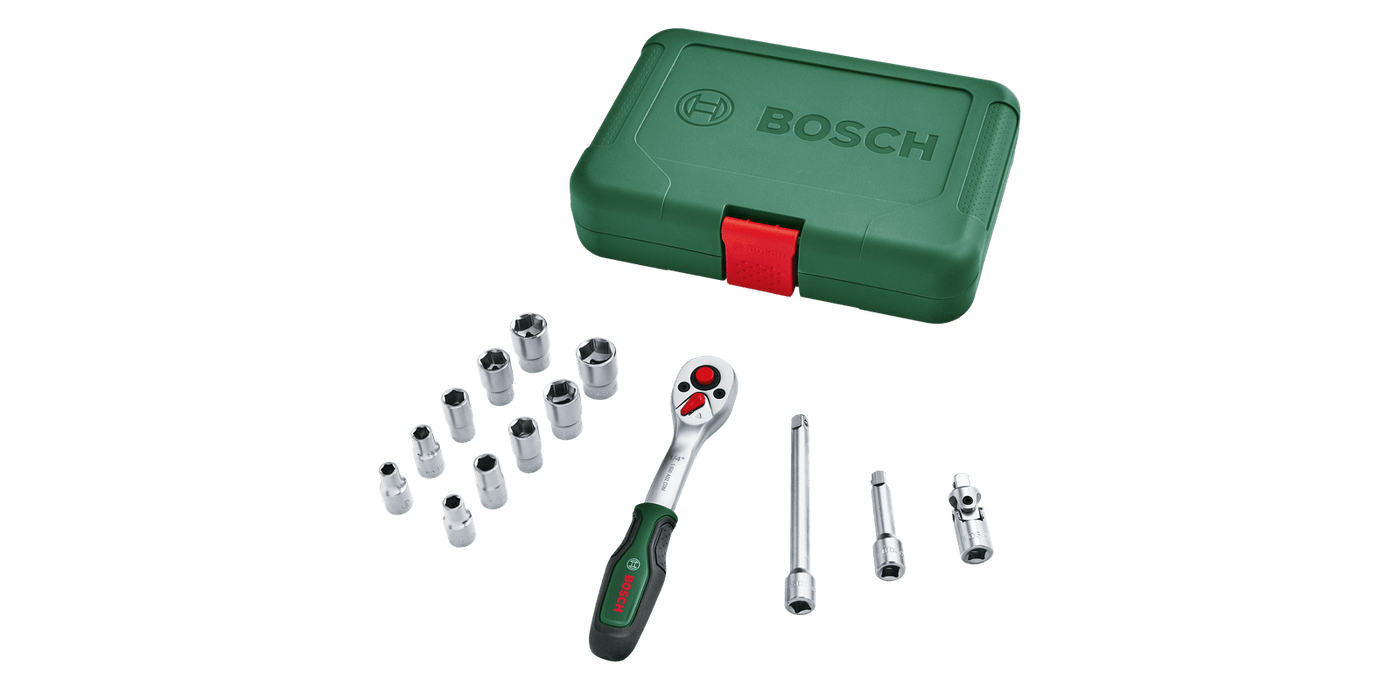 Bosch DIY | Socket Set 1/4" 14Pc