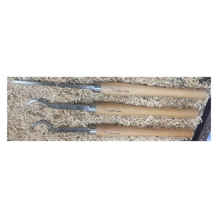 Creative Turning | Hollowing Shaft With 8.9mm True Curve Carbide Cutter