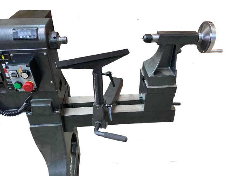 Creative Turning | Extension Bed w/Outboard Turning & Tailstock Riser for CT200VS1/2-S Lathe-Toolcraft