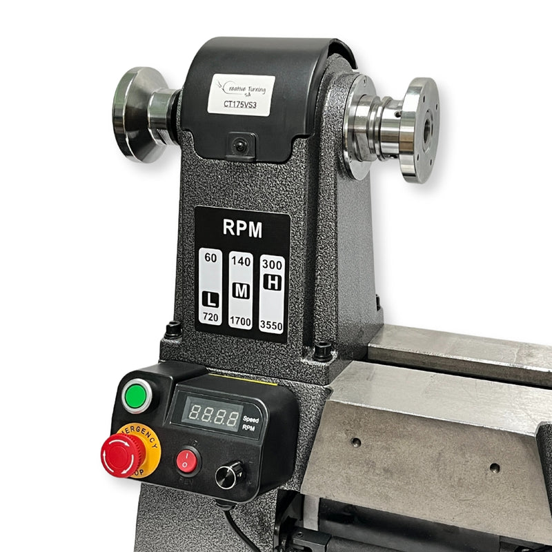 Creative Turning | Woodturning Lathe 1150W-Toolcraft