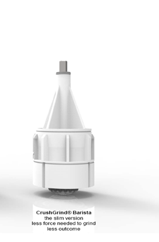 Crushgrind® | Barista Coffee Grinder with Lid and Lever set - Toolcraft