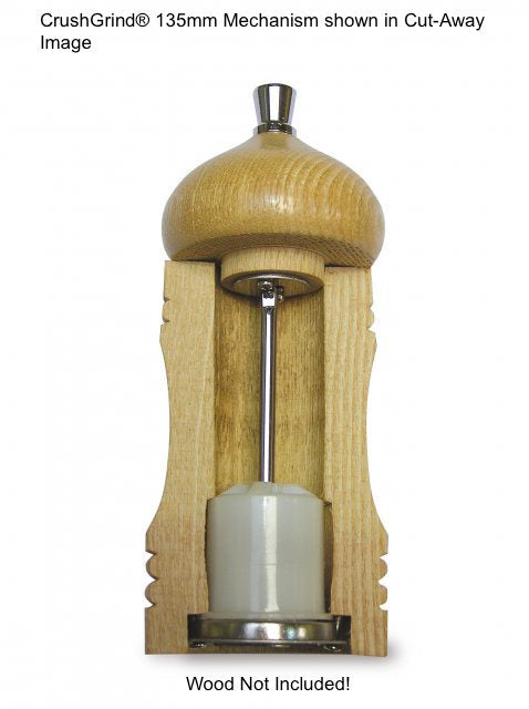 CrushGrind® | Pepper Mill Kit Ceramic 135mm - Toolcraft