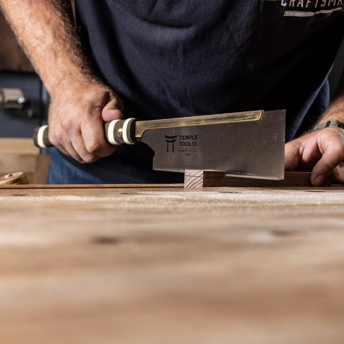 Temple Tool | Dozuki Pull Saw | Fine Crosscut | 240mm