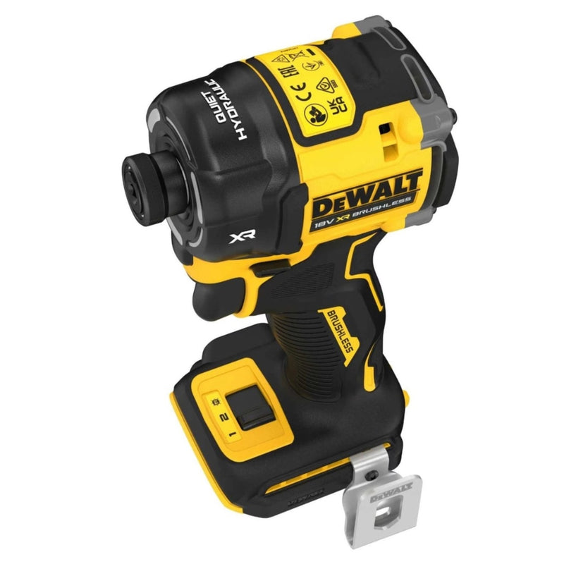 Dewalt | 18V Xrbrushless Hydraulic Quiet Impact Driver | DCF870NT (Battery not included)-Toolcraft