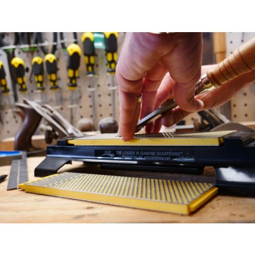 Dmt | 10" Duosharp® Bench Stone Fine/Coarse With Base
