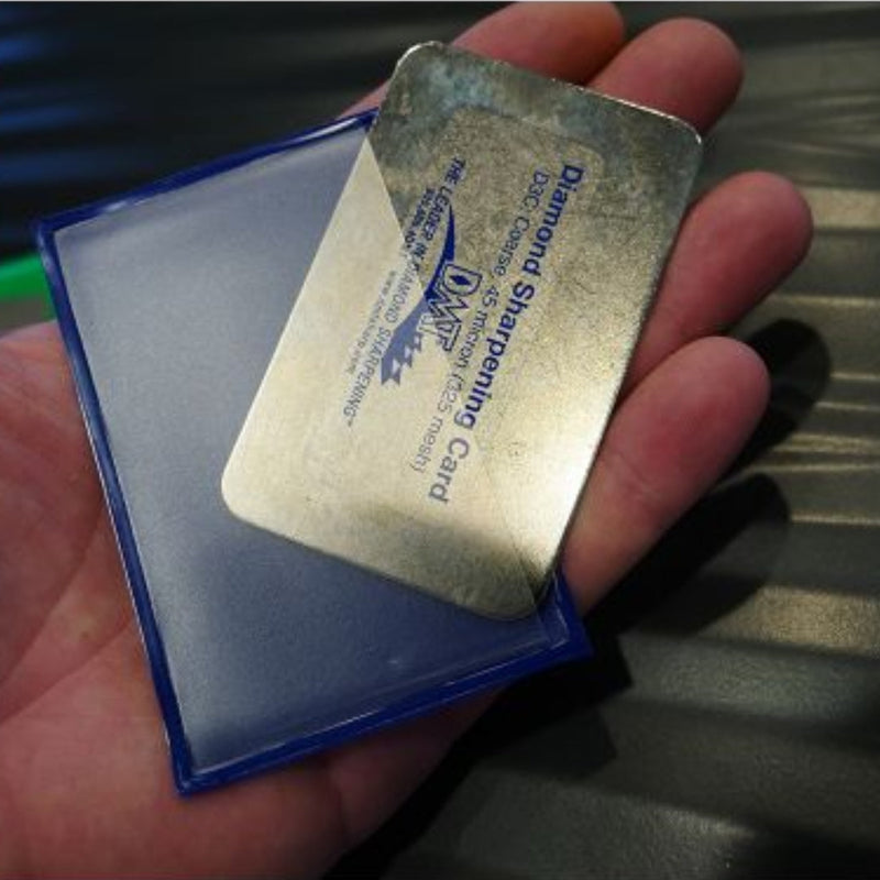 DMT | 3" Dia-Sharp®  Sharpener Credit Card Sized - Various Grits Extra Fin