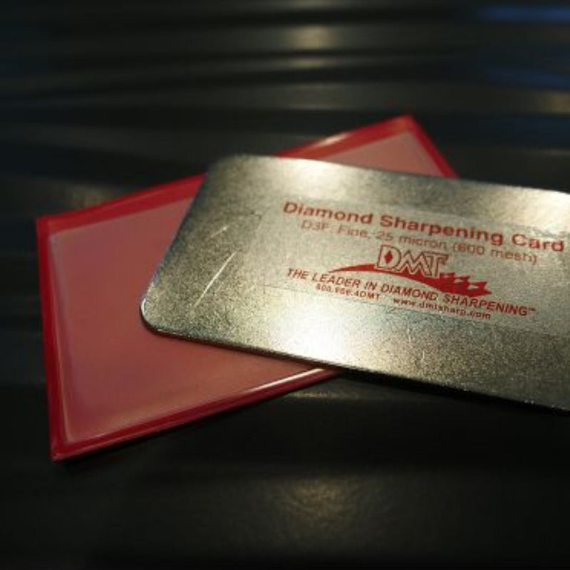 DMT | 3" Dia-Sharp®  Sharpener Credit Card Sized - Various Grits Extra Fin