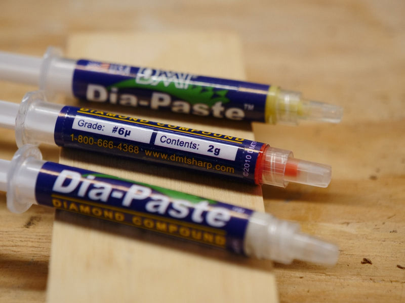 DMT | Dia-Paste™ Diamond Compound Kit of 1, 3 & 6 Micron DPK - Toolcraft