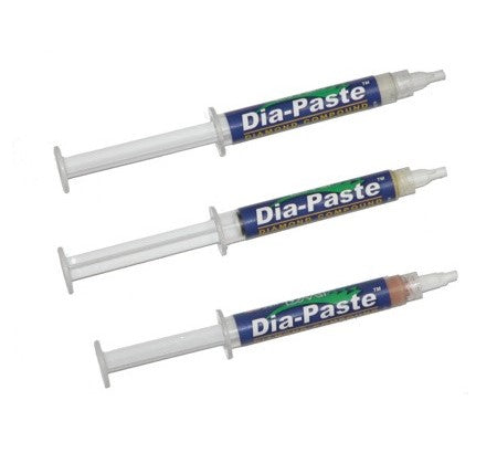 DMT | Dia-Paste™ Diamond Compound Kit of 1, 3 & 6 Micron DPK - Toolcraft