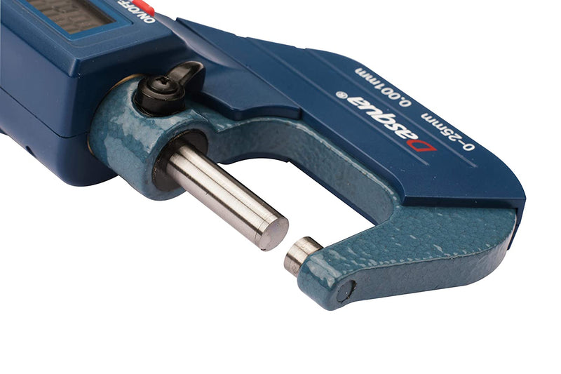 Dasqua | Digital Outside Micrometer Set 0-25mm - Toolcraft