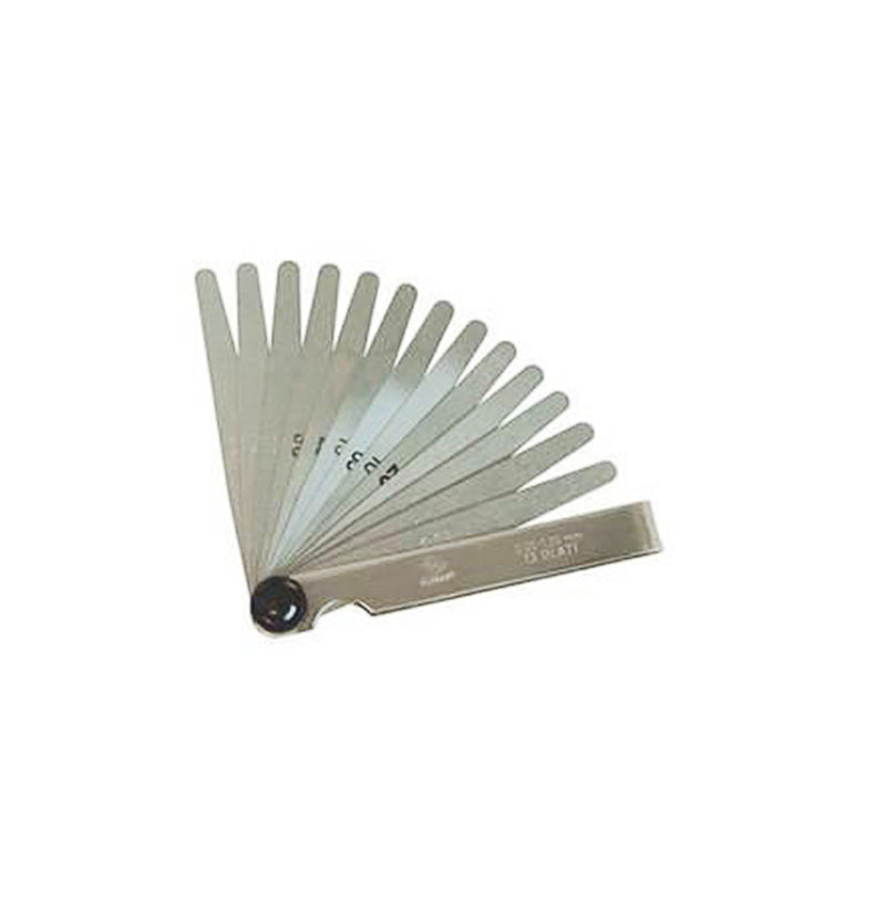 Dasqua | Feeler Gauge 0,05-1mm - 20 Blade 100mm Length - Toolcraft