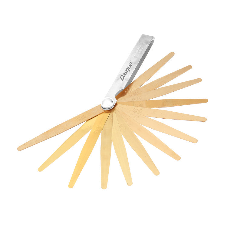 Dasqua | Brass Feeler Gauge for Spark Plugs - Toolcraft