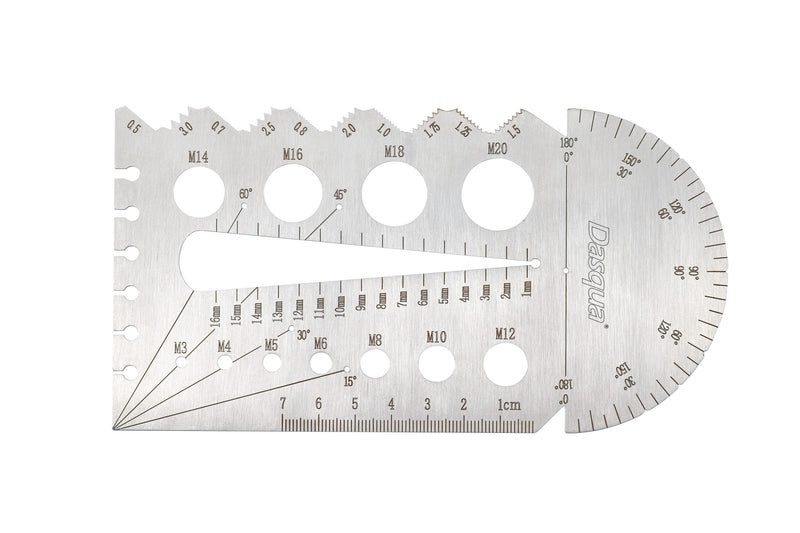 Dasqua | Stainless Steel Multi Function Gauge with Taper - Toolcraft