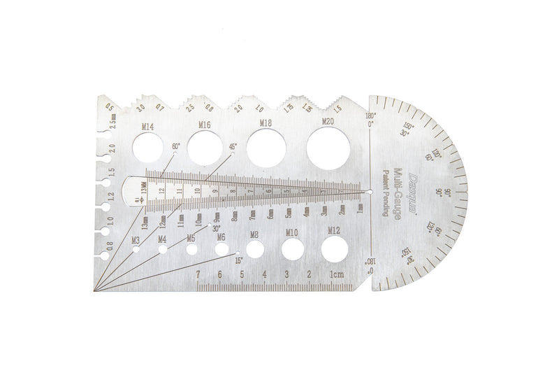 Dasqua | Stainless Steel Multi Function Gauge with Taper - Toolcraft