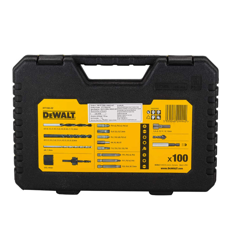 DeWalt | Accessory Set 100Pc-Toolcraft