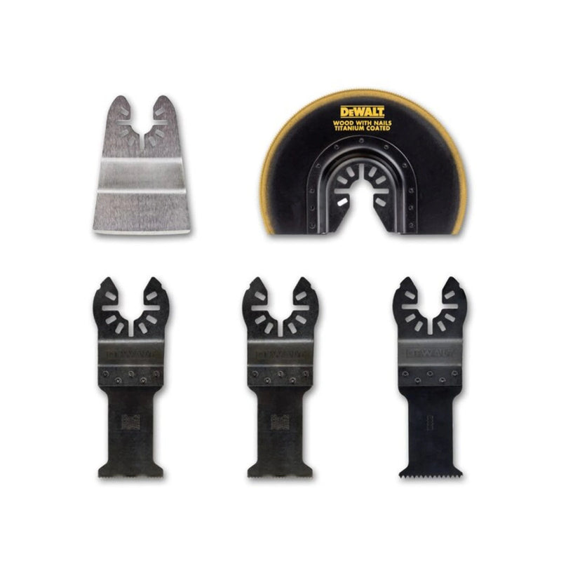 DeWalt | Blade Set 5Pc Saw for Multi-Tool In Tough Case-Toolcraft